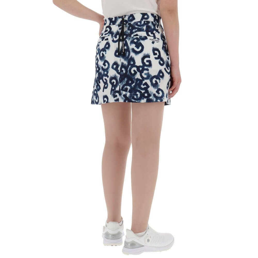 パーリーゲイツ PEARLY GATES　レディース ロゴデニムプリント TEXBRID 二重織裏使い スカート 055-5134406　2025年モデル 詳細7