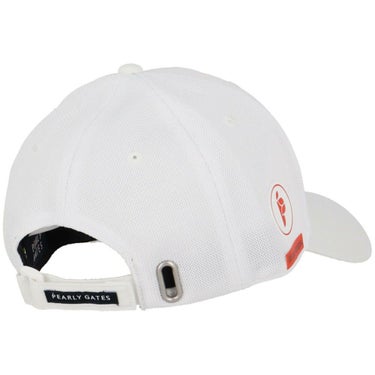 パーリーゲイツ PEARLY GATES　Bioネーム リサイクルツイル キャップ 053-5187501 030 ホワイト　2025年モデル ホワイト 詳細2