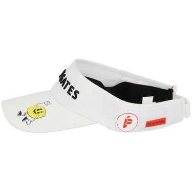 パーリーゲイツ PEARLY GATES　Bioネーム リサイクルツイル バイザー 053-5187502 030 ホワイト　2025年モデル ホワイト 詳細3