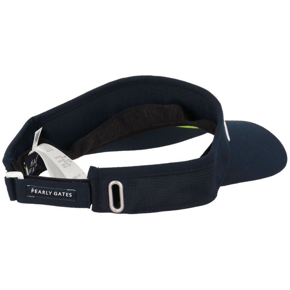 パーリーゲイツ PEARLY GATES　Bioネーム リサイクルツイル バイザー 053-5187502 120 ネイビー　2025年モデル ネイビー 詳細2