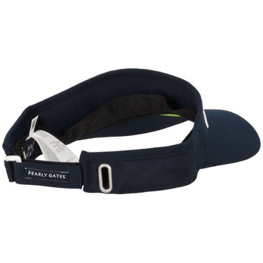 パーリーゲイツ PEARLY GATES　Bioネーム リサイクルツイル バイザー 053-5187502 120 ネイビー　2025年モデル ネイビー 詳細2