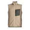 ルンドハグス LUNDHAGS　フロック ウールメンズパイルベスト Flok Wool Ms Pile Vest 1113102 2023-2024 Sand