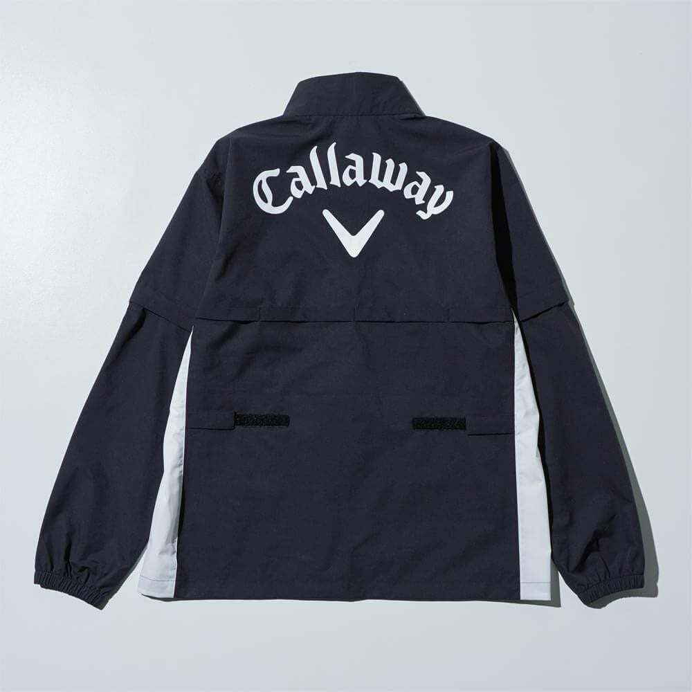 キャロウェイ Callaway　メンズ レインウェア 上下セット C25989100　2025年モデル ブラック　詳細3