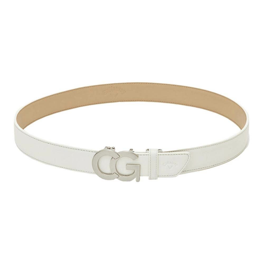 キャロウェイ Callaway　メンズ セレーション ベルト C25992101 1030 ホワイト　2025年モデル ホワイト