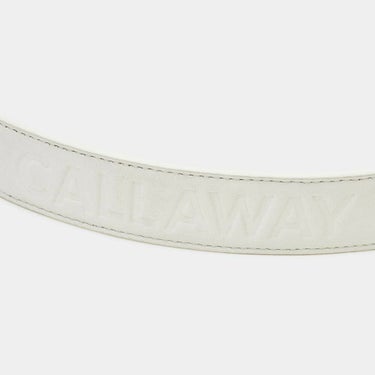 キャロウェイ Callaway　メンズ セレーション ベルト C25992101 1030 ホワイト　2025年モデル ホワイト 詳細3