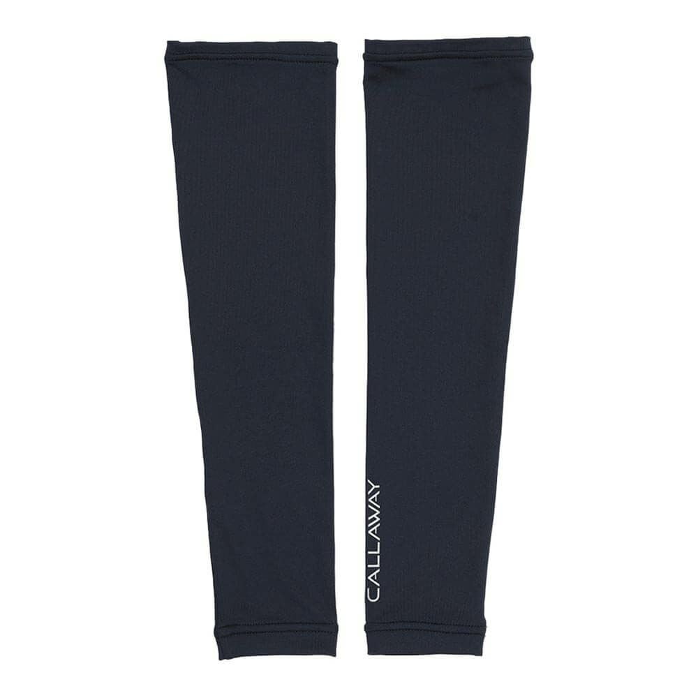 キャロウェイ Callaway　レディース クールコア ロゴプリント アームカバー C25198201 1120 ネイビー　2025年モデル ネイビー