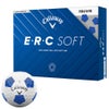キャロウェイ　ERC SOFT TRUVIS 2025年モデル　ゴルフボール　1ダース（12球入り） ホワイト/ブルー ホワイト/ブルー（TRUVIS）