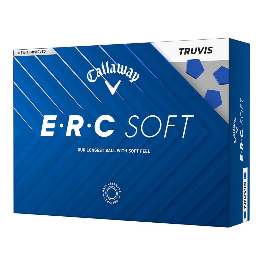 ☆新品未使用☆キャロウェイ　ERCソフト　TRUVIS ゴルフボール 2ダース キャロウェイ ERC SOFT TRUVIS 2025年モデル ゴルフボール 1ダース（12