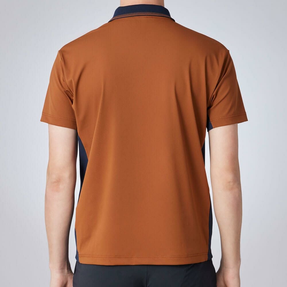 デサントゴルフ DESCENTE GOLF　メンズ ハーフジップ 半袖 ポロシャツ DG5SHS21M　2025年モデル 詳細3