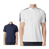 デサントゴルフ DESCENTE GOLF　メンズ スタンドカラー ハーフジップ 半袖 ハイネックシャツ DG5SHS22M　2025年モデル