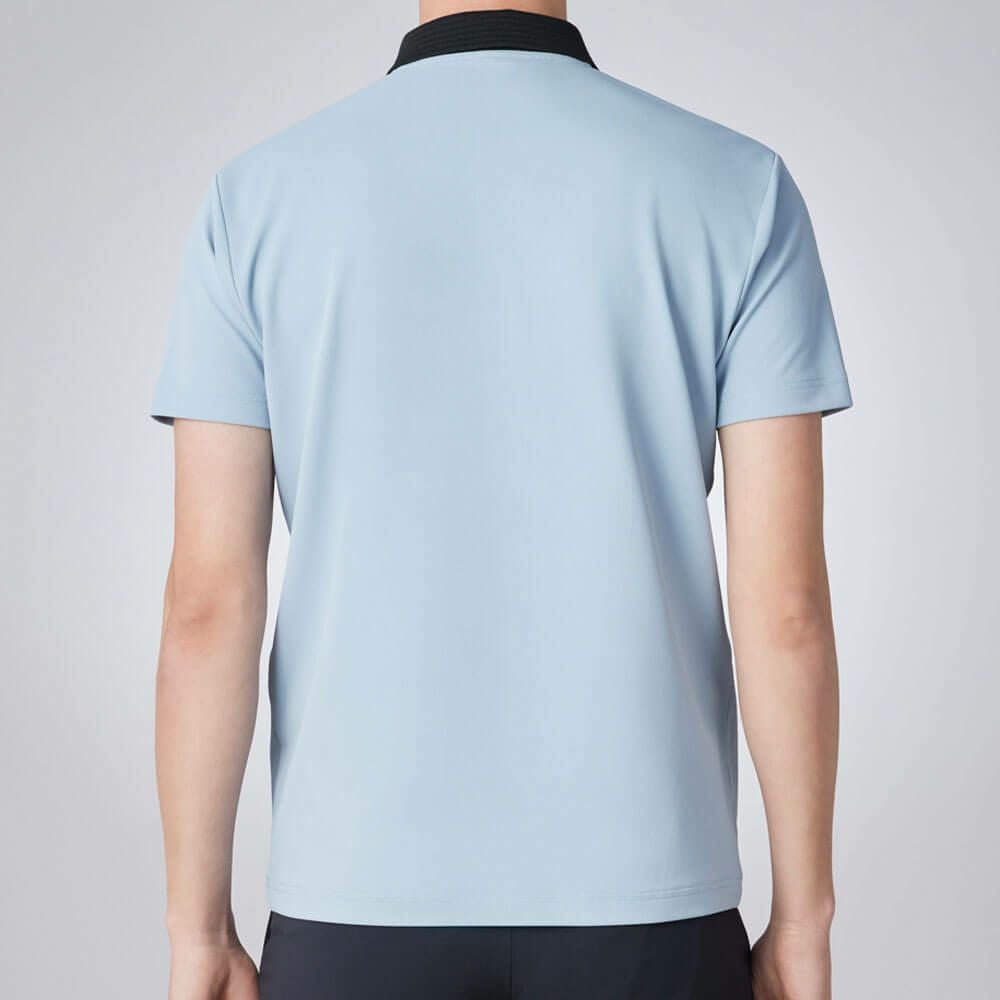 デサントゴルフ DESCENTE GOLF　メンズ 鹿の子 半袖 ポロシャツ DG5SHS17M　2025年モデル 詳細4