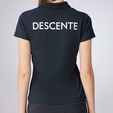 デサントゴルフ DESCENTE GOLF　レディース 鹿の子 半袖 ポロシャツ DG5SHS18L　2025年モデル 詳細5