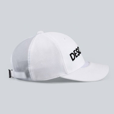 デサントゴルフ DESCENTE GOLF　メンズ クーリング メッシュキャップ DG5SCP04M WH00 ホワイト　2025年モデル 詳細3