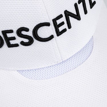 デサントゴルフ DESCENTE GOLF　メンズ クーリング メッシュキャップ DG5SCP04M WH00 ホワイト　2025年モデル 詳細6