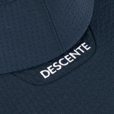 デサントゴルフ DESCENTE GOLF　レディース ワイドブリム リボン サンバイザー DG5SCP53L NV00 ネイビー　2025年モデル 詳細7