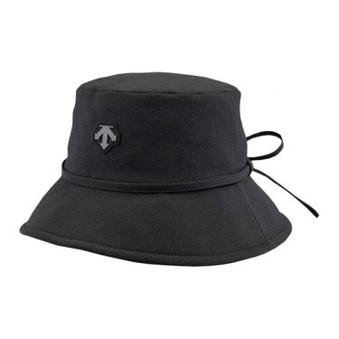 デサントゴルフ DESCENTE GOLF　レディース リボン バケットハット DG5SCP70L BK00 ブラック　2025年モデル ブラック