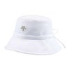 デサントゴルフ DESCENTE GOLF　レディース リボン バケットハット DG5SCP70L WH00 ホワイト　2025年モデル ホワイト