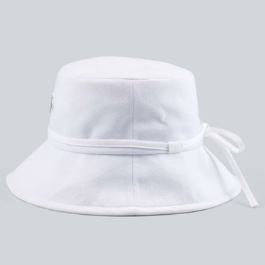 デサントゴルフ DESCENTE GOLF　レディース リボン バケットハット DG5SCP70L WH00 ホワイト　2025年モデル 詳細2