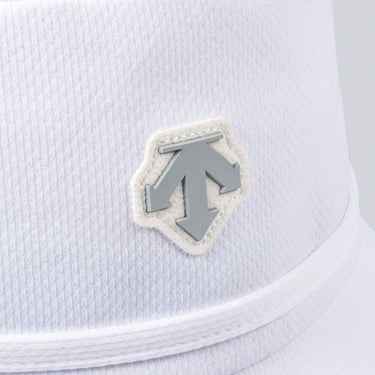 デサントゴルフ DESCENTE GOLF　レディース リボン バケットハット DG5SCP70L WH00 ホワイト　2025年モデル 詳細4