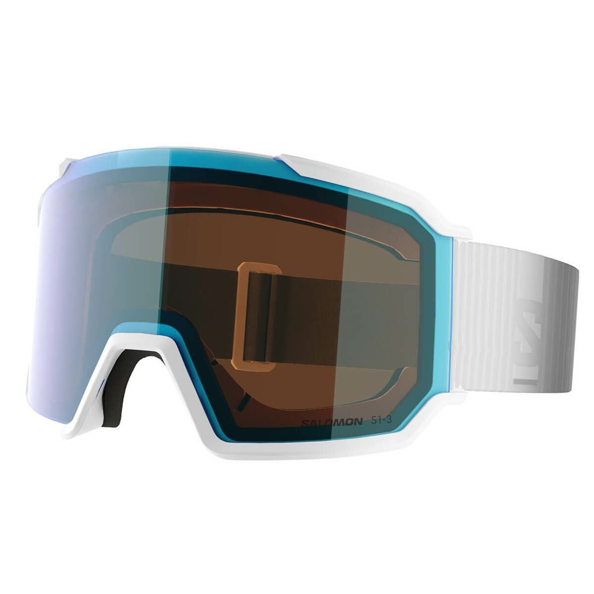 サロモン SALOMON S/VIEW 3 PHOTOCHROMIC エス/ビュー3 調光レンズ WHITE/PHOTO ML BLUE スキー スノーボードゴーグル 2025-2026