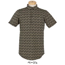 セントアンドリュース St ANDREWS　メンズ ドビーメッシュ ニューウェーブ柄 半袖 ポロシャツ 042-5160557　2025年モデル