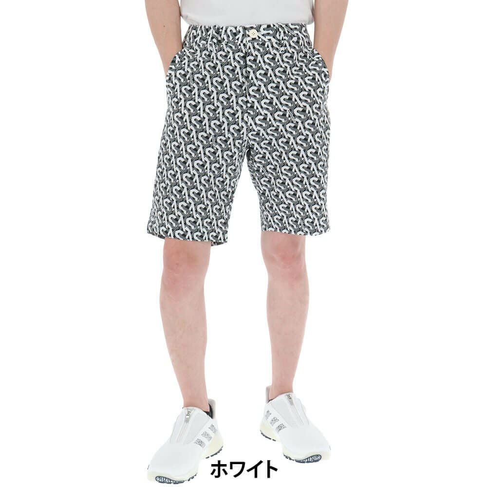 セントアンドリュース St ANDREWS　メンズ SA モノグラム柄 サッカーストレッチ ショートパンツ 042-5132553　2025年モデル 詳細5