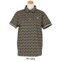 セントアンドリュース St ANDREWS レディース ドビーメッシュ ニューウェーブ柄 半袖 ポロシャツ 043-5160558 2025年モデル