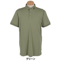 Jリンドバーグ J.LINDEBERG　メンズ バックブリッジ ロゴ刺繍 柄 半袖 ポロシャツ 071-23243　2025年モデル