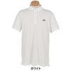 Jリンドバーグ J.LINDEBERG　メンズ ロゴデザイン ストレッチ 半袖 ポロシャツ 071-23343　2025年モデル ホワイト