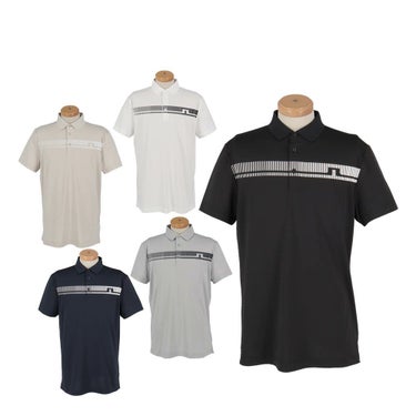 Jリンドバーグ J.LINDEBERG　メンズ ロゴプリント 半袖 ポロシャツ 071-23344　2025年モデル 詳細1