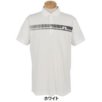 Jリンドバーグ J.LINDEBERG　メンズ ロゴプリント 半袖 ポロシャツ 071-23344　2025年モデル