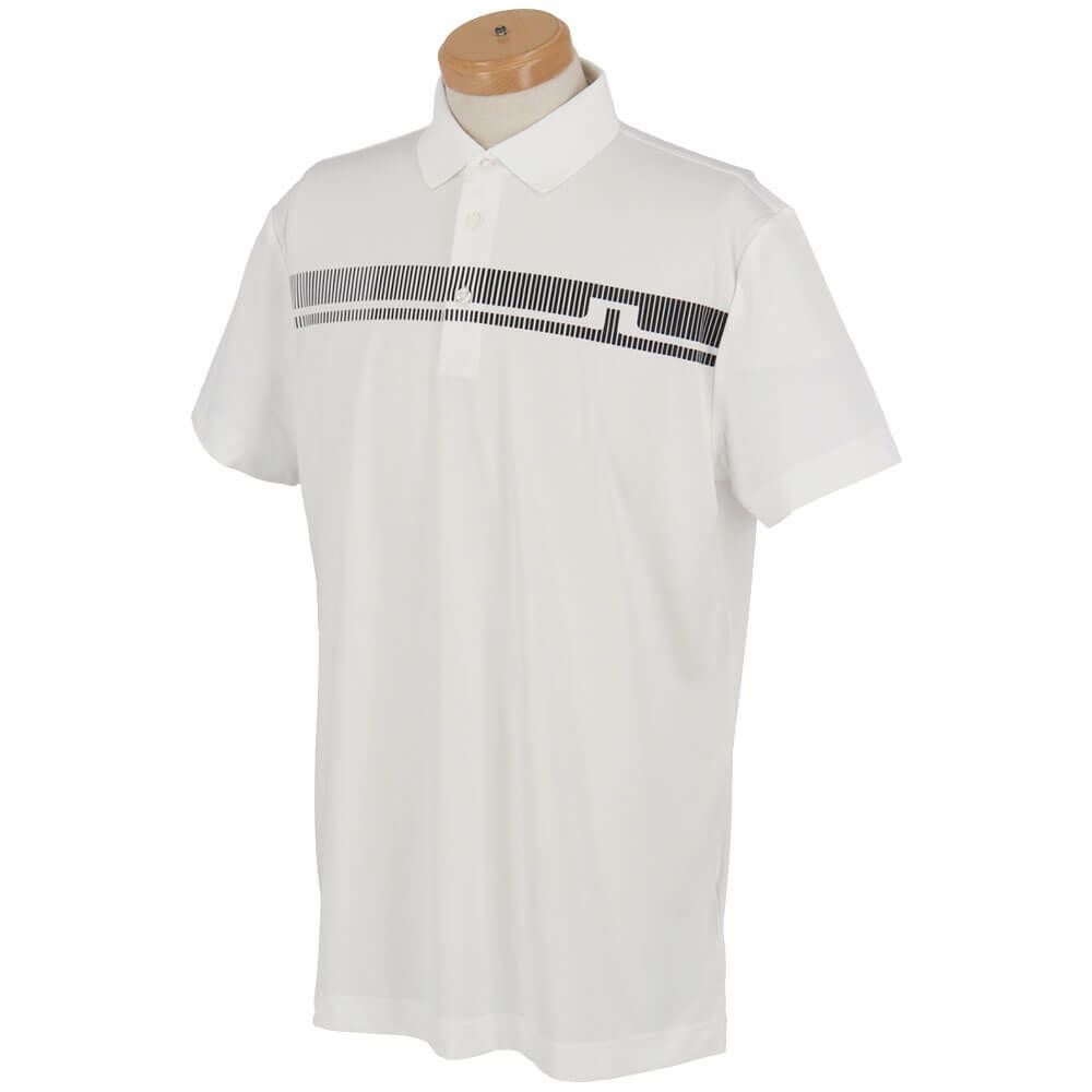 Jリンドバーグ J.LINDEBERG　メンズ ロゴプリント 半袖 ポロシャツ 071-23344　2025年モデル 詳細5