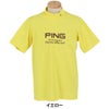 ピン PING　メンズ ロゴプリント プレーティング天竺 半袖 ハイネックシャツ 621-5167307　2025年モデル 詳細13