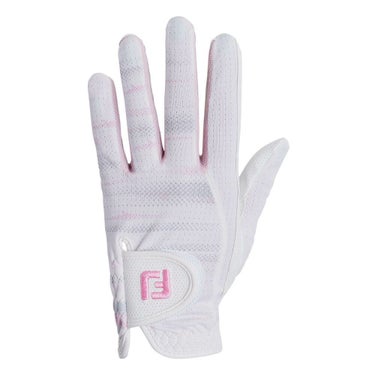 フットジョイ FootJoy　StaCool ステイクール 2025年モデル　両手用 レディース ゴルフグローブ FGWSC25 WP ホワイト/ピンク ホワイト/ピンク