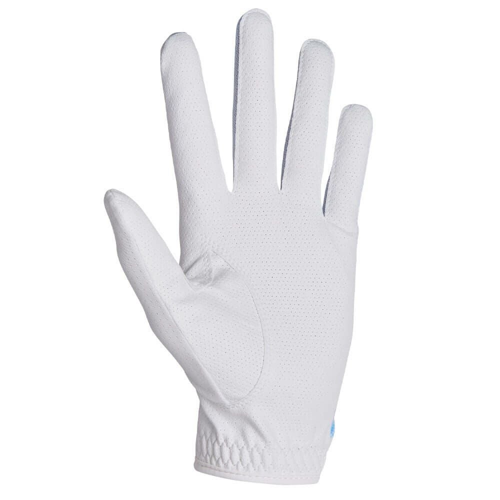フットジョイ FootJoy　StaCool ステイクール 2025年モデル　両手用 レディース ゴルフグローブ FGWSC25 WB ホワイト/ブルー ホワイト/ブルー 詳細2