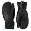 ヘストラ HESTRA　Fall Line 3-Finger フォールラインスリーフィンガー Black　スキーグローブ 2025-2026