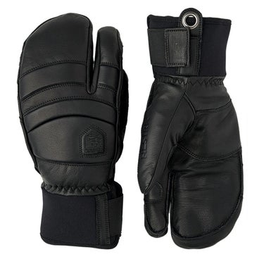ストラ HESTRA　Fall Line 3-Finger フォールラインスリーフィンガー Black　スキーグローブ 2025-2026