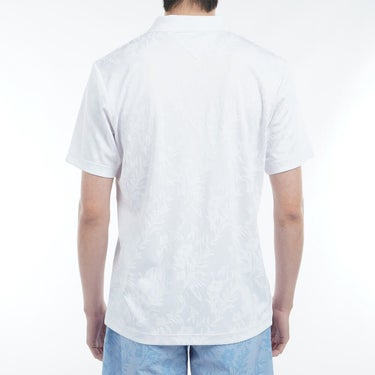 トミー ヒルフィガー ゴルフ　メンズ リーフジャガード 半袖 ポロシャツ THMA522　2025年モデル 詳細3