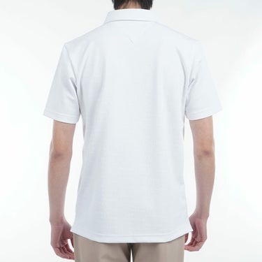 トミー ヒルフィガー ゴルフ　メンズ ロゴジャガード 半袖 ポロシャツ THMA530　2025年モデル 詳細3