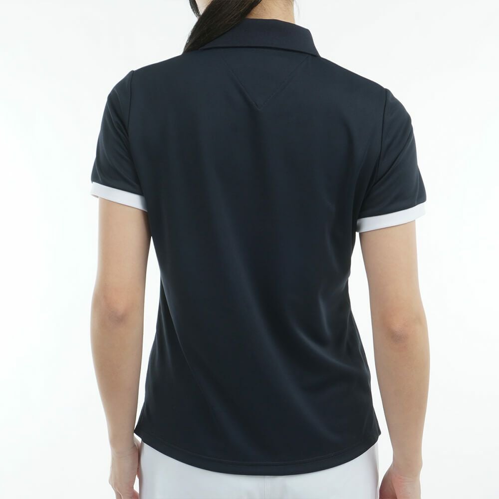 トミー ヒルフィガー ゴルフ　レディース クラシックロゴ 半袖 ポロシャツ THLA516　2025年モデル 詳細6
