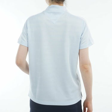 トミー ヒルフィガー ゴルフ　レディース サークルロゴ 半袖 モックネックシャツ THLA522　2025年モデル 詳細9