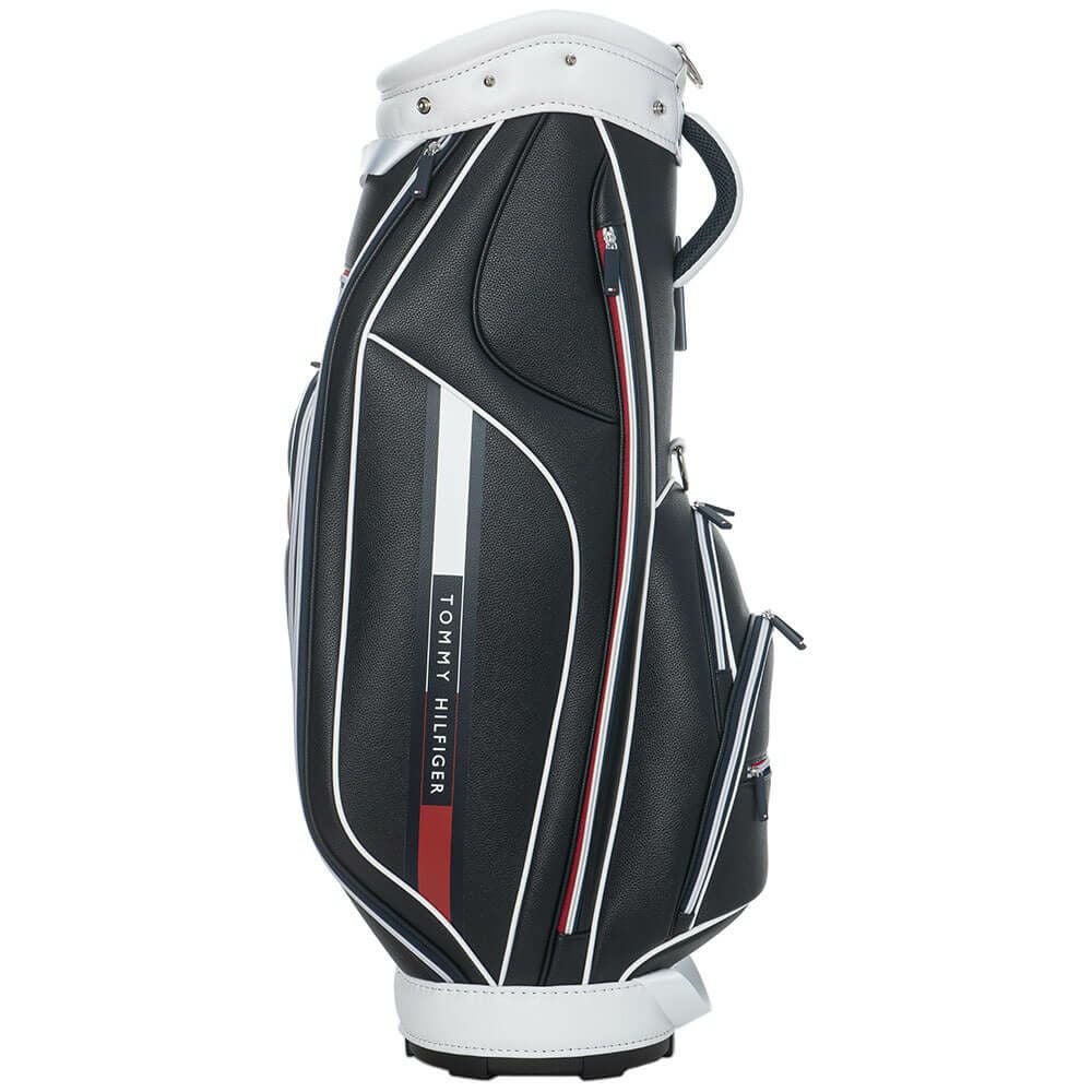 トミー ヒルフィガー ゴルフ　カートキャディバッグ フラッグロゴ THMG5SC4 30 ネイビー　2025年モデル 詳細4