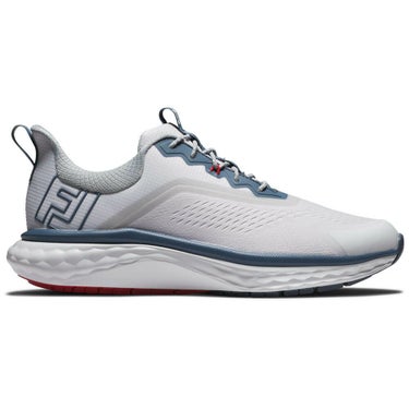 フットジョイ　クオンタム レース 2025年モデル メンズ スパイクレス ゴルフシューズ 56989 ホワイト/ブルー 詳細2