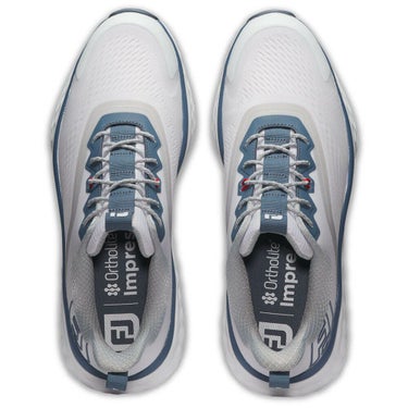 フットジョイ　クオンタム レース 2025年モデル メンズ スパイクレス ゴルフシューズ 56989 ホワイト/ブルー 詳細6