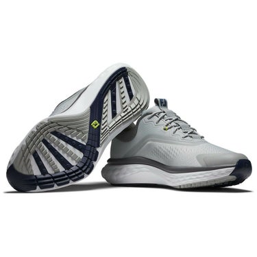 フットジョイ　クオンタム レース 2025年モデル メンズ スパイクレス ゴルフシューズ 56991 グレー/ホワイト 詳細5