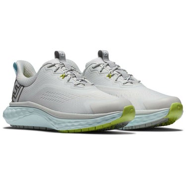 フットジョイ　クオンタム レース 2025年モデル レディース スパイクレス ゴルフシューズ 97817 グレー/ブルー