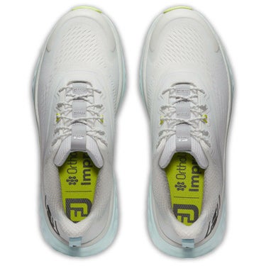 フットジョイ　クオンタム レース 2025年モデル レディース スパイクレス ゴルフシューズ 97817 グレー/ブルー 詳細6