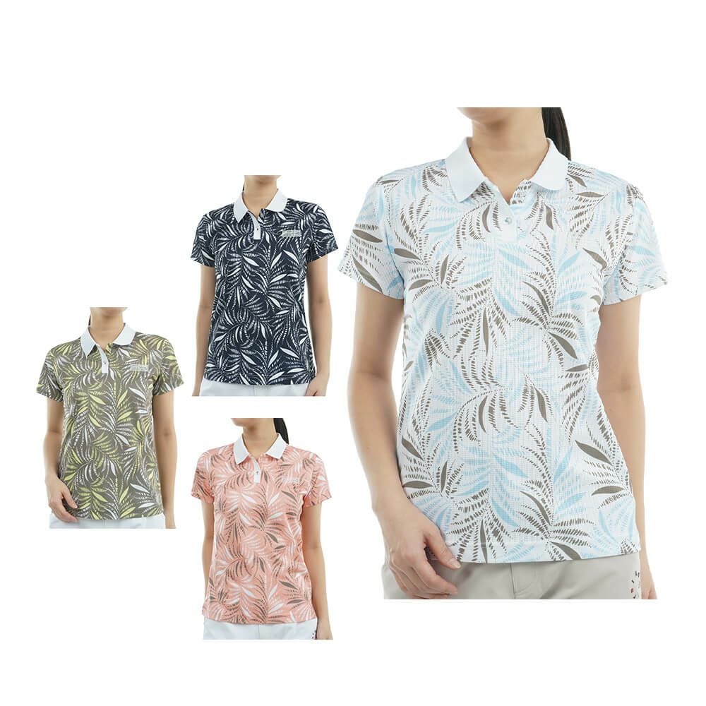 アドミラル Admiral　レディース ライトメッシュ リゾート 半袖 ポロシャツ ADLA536　2025年モデル 詳細1