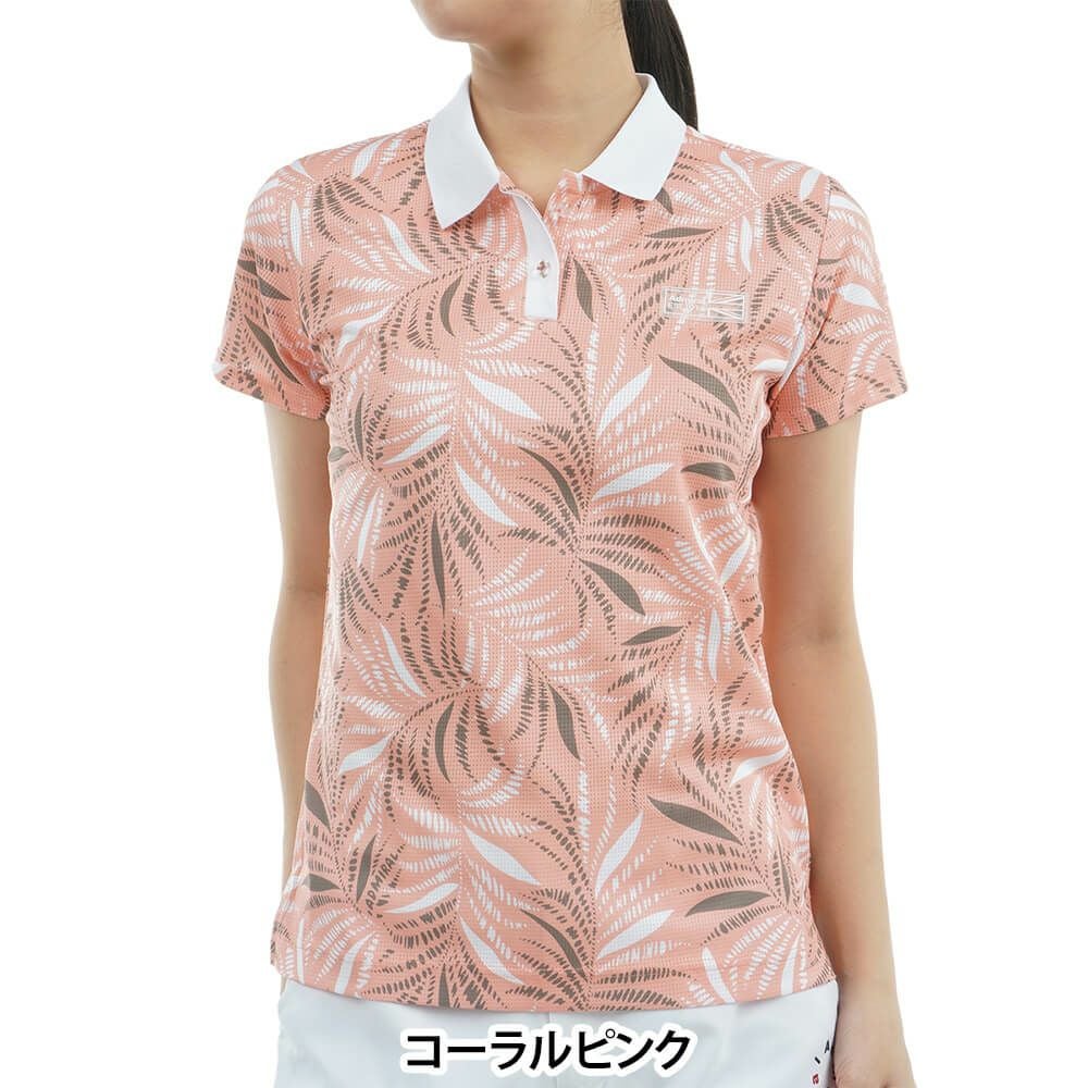 アドミラル Admiral　レディース ライトメッシュ リゾート 半袖 ポロシャツ ADLA536　2025年モデル　詳細8