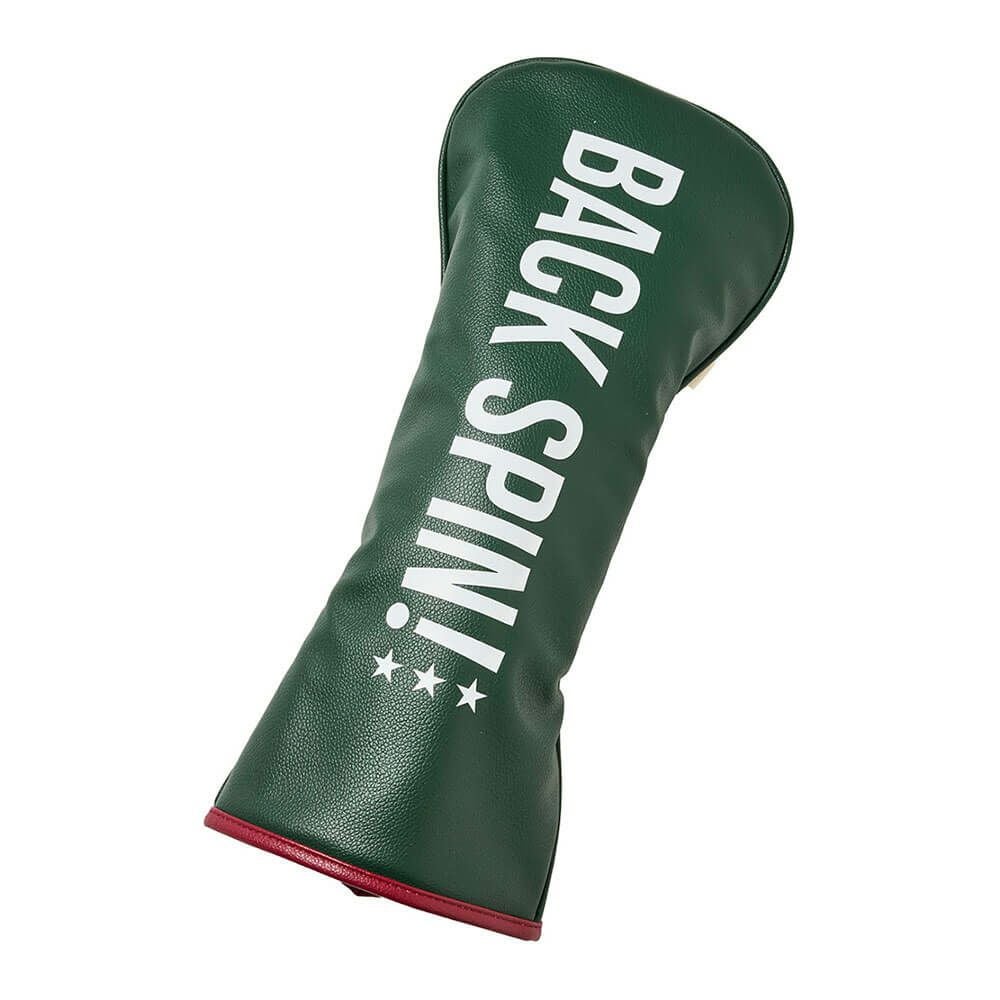 バックスピンゴルフ BACK SPIN! GOLF　ストライプ ドライバー用 ヘッドカバー BSBE01H515 GRIV グリーン/アイボリー　2025年モデル